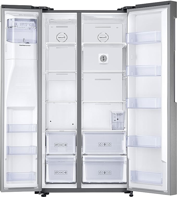 Samsung 654 L Frost Free Side-by-Side Refrigerator(RS58K6417SL/TL, EZ Clean Steel) (OPEN BOX) Samsung 654 L Frost Free Side-by-Side Refrigerator(RS58K6417SL/TL, EZ Clean Steel) (OPEN BOX)